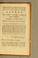 Cover of: Lettre écrite de New-Yorck par les députés de Saint-Domingue, a leurs commettans. Imprimée par ordre de la Convention nationale.