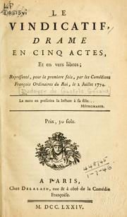 Cover of: Le vindicatif by Gérard Dudoyer de Castels