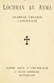 Cover of: Lhran an anma: leabhar-naigh Caitliceach.