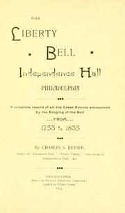 Cover of: The Liberty bell, Independence hall, Philadelphia.