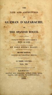 Cover of: life and adventures of Guzman D'Alfarache, or The Spanish rogue