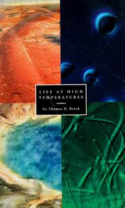 Cover of: Life at high temperatures