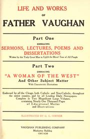 Cover of: Life and works of Father Vaughan