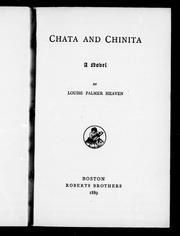 Cover of: Chata and Chinita: a novel