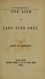 The life of Lady Jane Grey