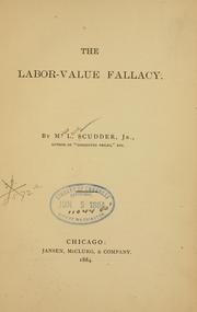 Cover of: The labor-value fallacy.