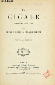 Cover of: La cigale by Henri Meilhac