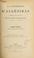 Cover of: La Conférence d'Algésiras, histoire diplomatique de la Crise Marocaine (15 Janvier-7 Avril 1906), augmentée d'un appendice sur le Maroc après la Confèrence (1906-1909)