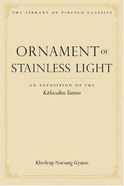 Cover of: Ornament of Stainless Light by Khedrup Norsang Gyatso