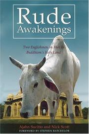 Cover of: Rude awakenings: two Englishmen on foot in Buddhism's holy land