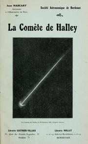 Cover of: comete de Halley.