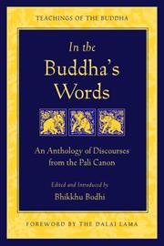 Cover of: In the Buddha's Words by Bodhi Bhikkhu