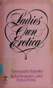 Cover of: Ladies' own erotica