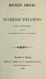 La duchesse d'Etampes by Maurice Augustin Maurage