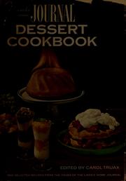 Cover of: Ladies' home journal dessert cookbook