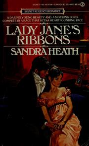 Cover of: Lady Jane's Ribbons by Sandra Heath