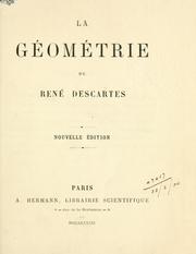 Cover of: géométrie.