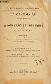 Cover of: La grammaire by Eugène Labiche
