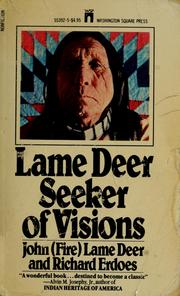 Cover of: Lame Deer, seeker of visions by Lame Deer