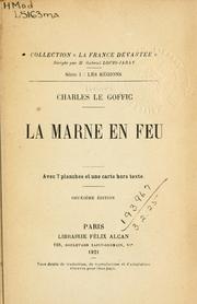 Cover of: Marne en feu.