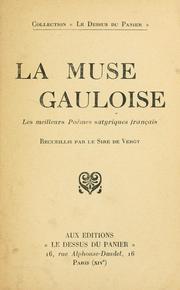 Cover of: La muse gauloise: les meilleurs po`emes satyriques français