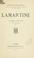 Cover of: Lamartine.