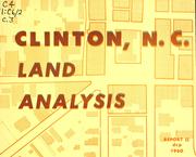 Cover of: Land analysis, report II