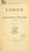 Cover of: L' amour chez Alphonse Daudet, essai.