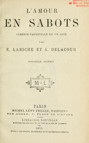 Cover of: L' amour en sabots by Eugène Labiche
