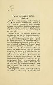 Public lectures in school buildings by Perry, Clarence Arthur