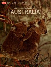 Cover of: The land and wildlife of Australia by David Bergamini