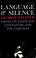 Cover of: Language and silence