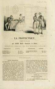 Cover of: La protectrice: comédie en un acte