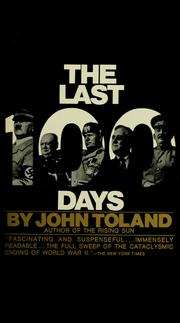 Cover of: The last 100 days. by John Willard Toland