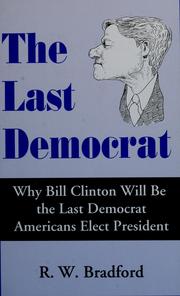 Cover of: The last Democrat