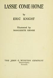 Cover of: Lassie Come-home by Eric Knight