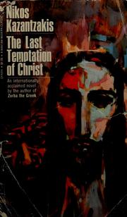 Cover of: The last temptation of Christ