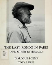 Cover of: The last rondo in Paris (and other reversals): dialogue poems