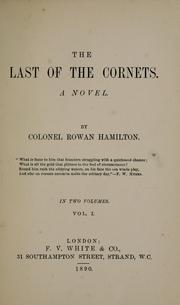 Cover of: last of the cornets.: A novel.