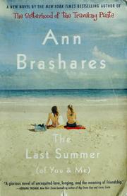 Cover of: The Last Summer (of You and Me) by Ann Brashares