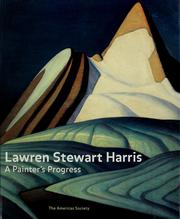 Cover of: Lawren Stewart Harris: a painter's progress