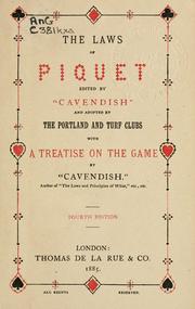 Cover of: The laws of Piquet by "Cavendish" pseud