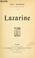 Cover of: Lazarine.