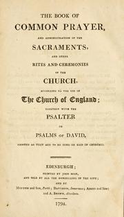 Cover of: Leabhar na h'Urnuigh Choitchionn by Church of England