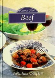 Cover of: Learn to cook beef