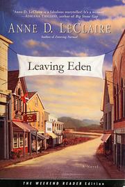 Cover of: Leaving Eden by Anne D. LeClaire