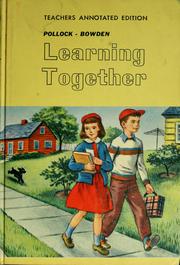 Cover of: Learning together