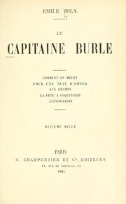 Cover of: Le capitaine Burle. by Émile Zola