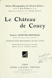 Cover of: château de Coucy