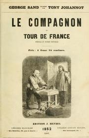 Cover of: Le compagnon du tour de France by George Sand